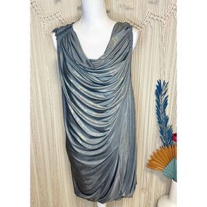 AllSaints Spitalfields LA Rare Ditra Drapey Balloon Dress Size 10